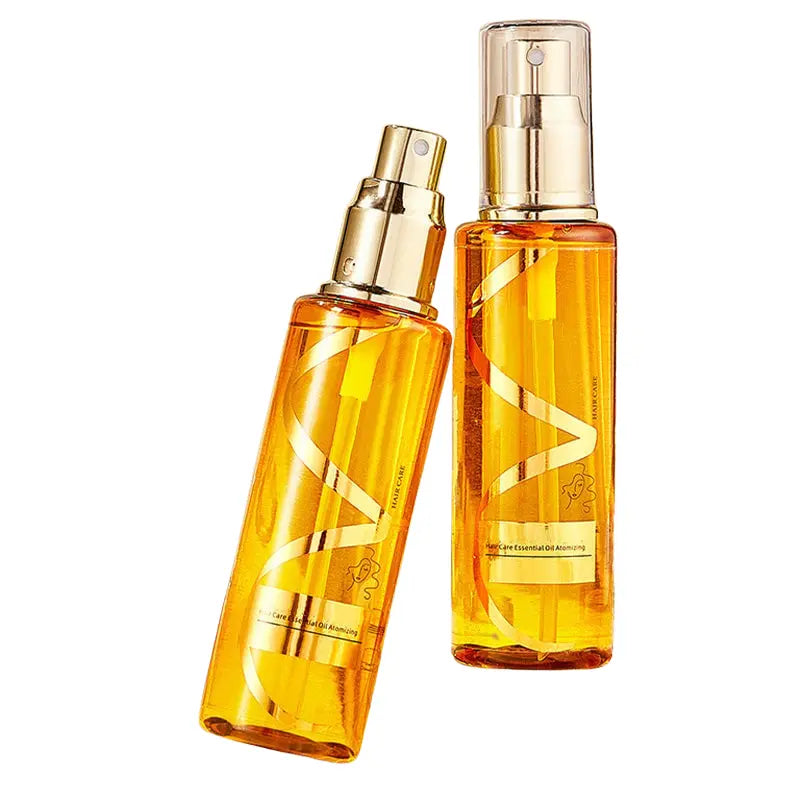 FiosGold™: Spray Finalizador para Cabelos - Hidrata, Nutre, Alisa e Fortelece os Fios