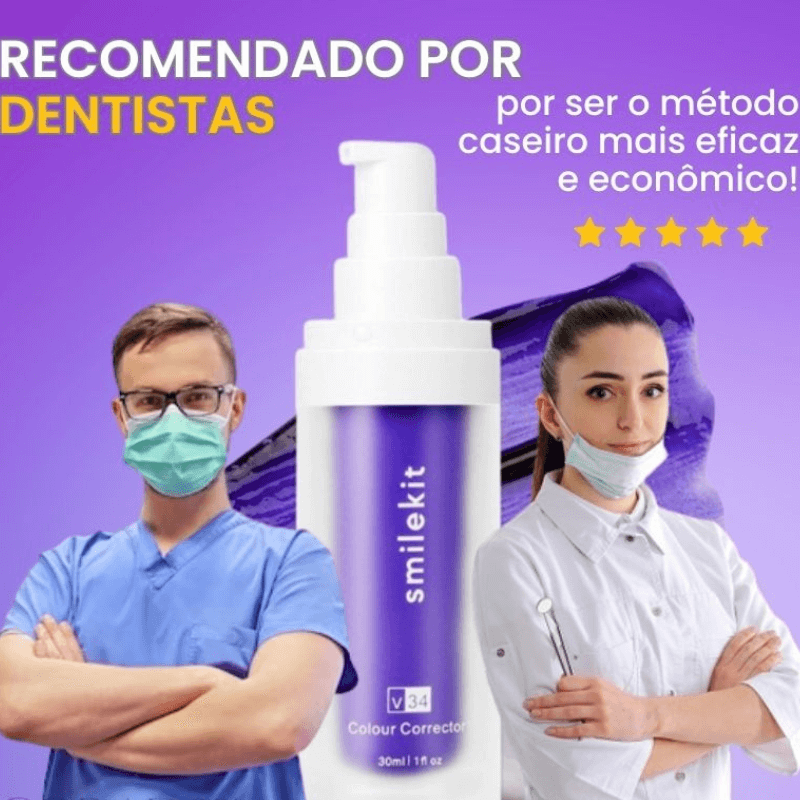 Clareador Dental Pump V34 - [FRETE GRÁTIS]