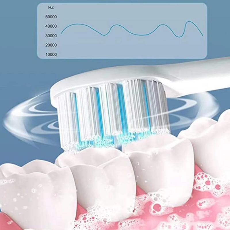 Escova de Dente Eletrica White Sync 5 em 1 + Estojo e 4 Escovas Extras Grátis