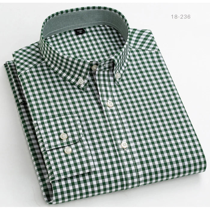 Camisa Xadrez de Manga Longa