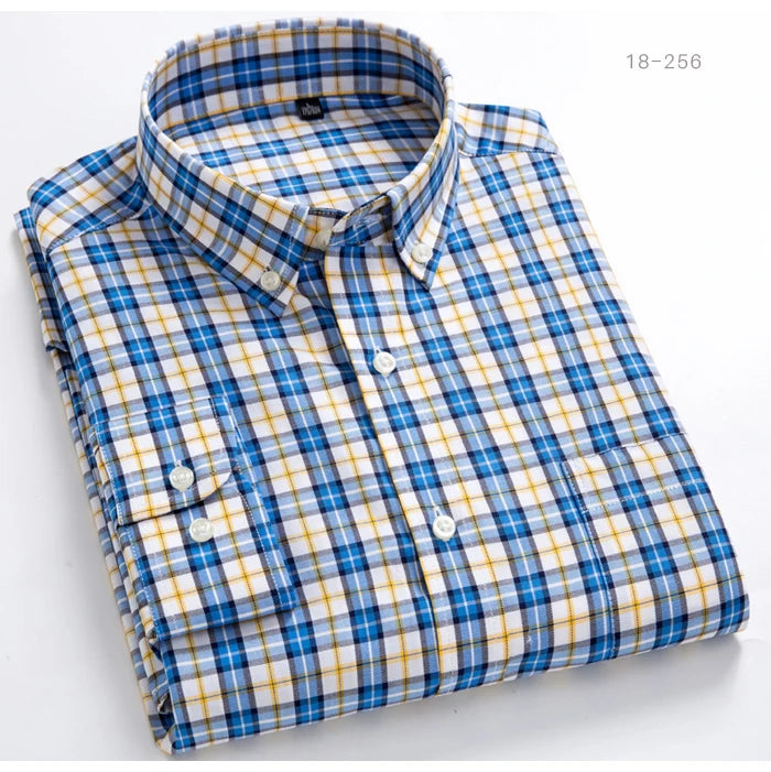 Camisa Xadrez de Manga Longa