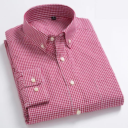 Camisa Xadrez de Manga Longa