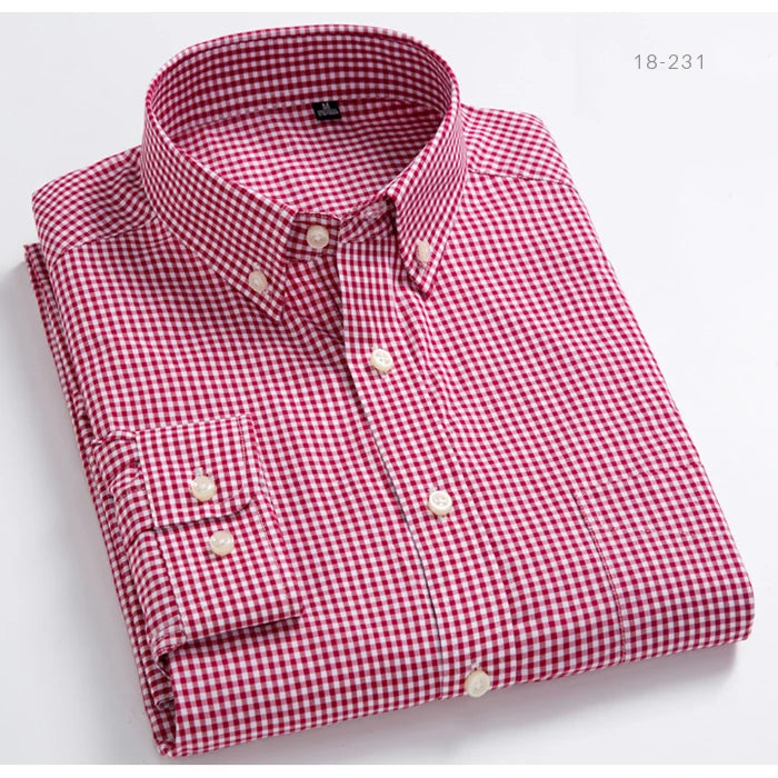 Camisa Xadrez de Manga Longa