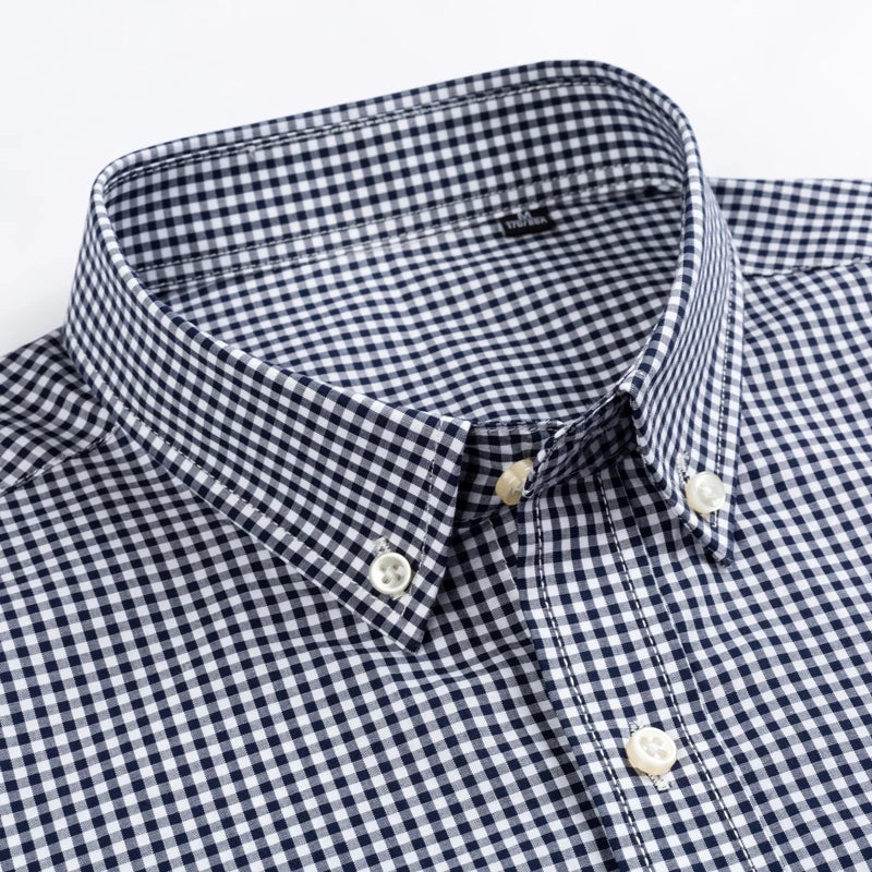 Camisa Xadrez de Manga Longa
