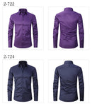 Camisa Social Masculina Slim Fit Sem Passar