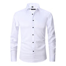Camisa Social Masculina Slim Fit Sem Passar