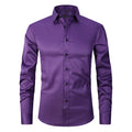 Camisa Social Masculina Slim Fit Sem Passar