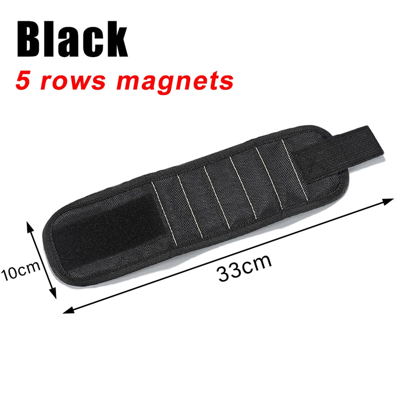 Pulseira Magnética Porta-Parafusos e Ferramentas