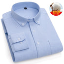 Camisa Social Oxford Slim Fit 100% Algodão Premium