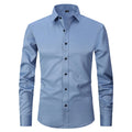 Camisa Social Masculina Slim Fit Sem Passar