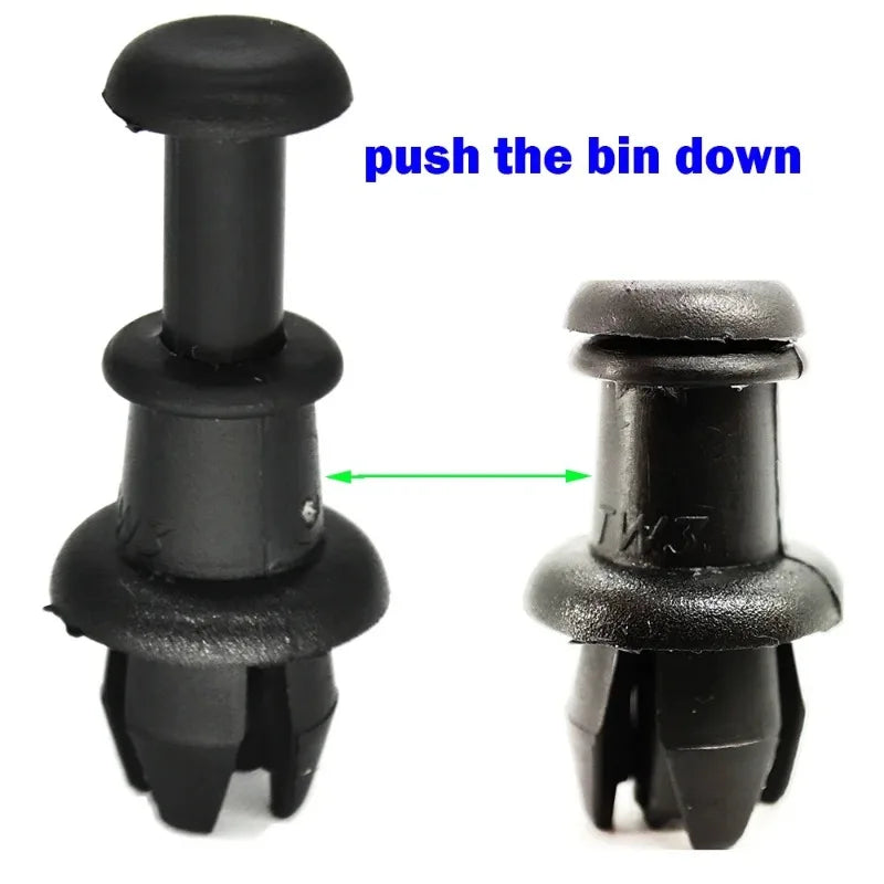 Clips de Fixação para Prateleira do Porta-Malas Compatível com Audi e Volkswagen