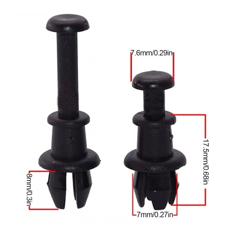 Clips de Fixação para Prateleira do Porta-Malas Compatível com Audi e Volkswagen