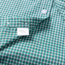 Camisa Casual Xadrez Manga Curta 100% Algodão