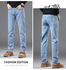 Calça Jeans Masculina Reta Slim