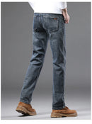 Calça Jeans Masculina Reta Slim