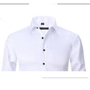Camisa Social Masculina Slim Fit Sem Passar