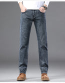 Calça Jeans Masculina Reta Slim