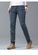 Calça Jeans Masculina Slim Tecido Stretch