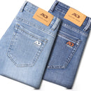 Calça Jeans Masculina Reta Slim