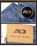 Calça Jeans Masculina Reta Slim