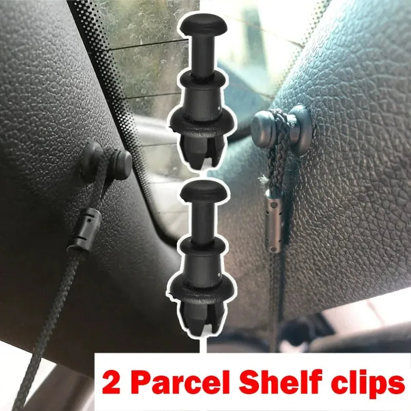 Clips de Fixação para Prateleira do Porta-Malas Compatível com Audi e Volkswagen