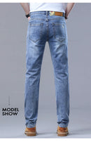 Calça Jeans Masculina Slim Tecido Stretch
