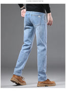 Calça Jeans Masculina Reta Slim