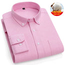 Camisa Social Oxford Slim Fit 100% Algodão Premium