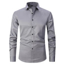 Camisa Social Masculina Slim Fit Sem Passar