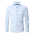 Camisa Social Masculina Slim Fit Sem Passar