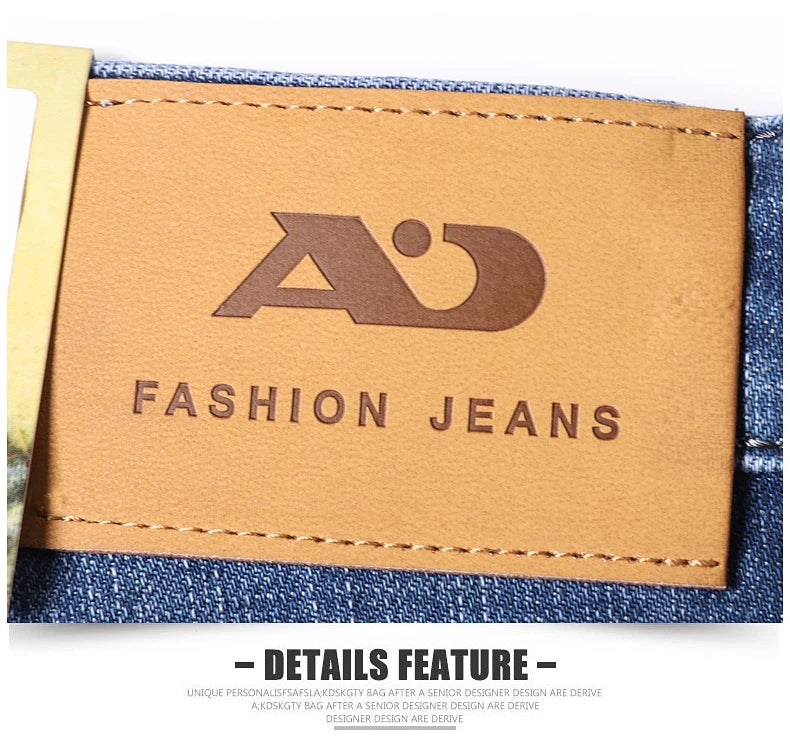 Calça Jeans Masculina Reta Slim