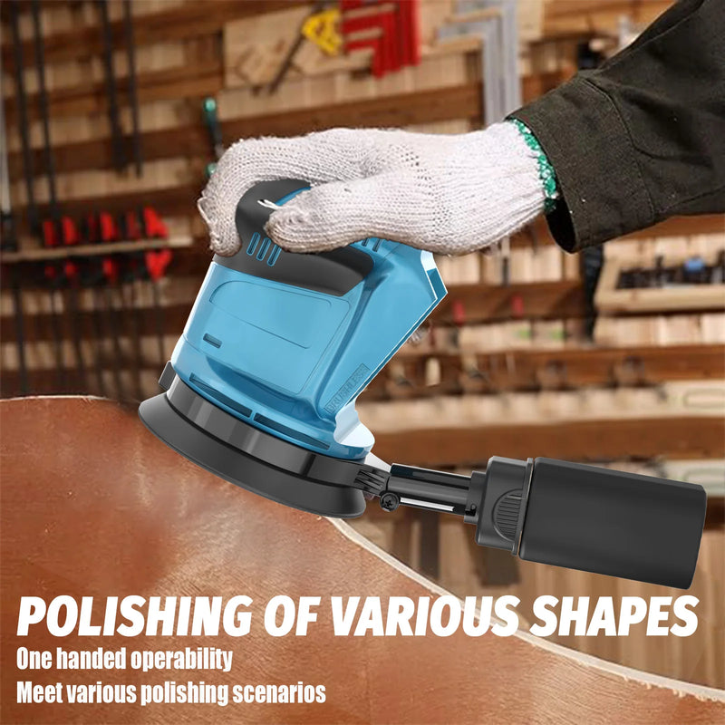 Makita Lixadeira Orbital Sem Fio 18V de 125mm Sem Bateria