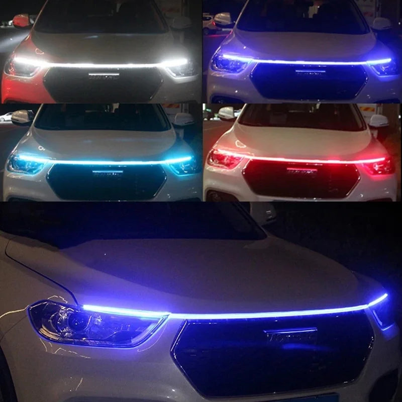Luz Diurna Decorativa para Capô de Carro