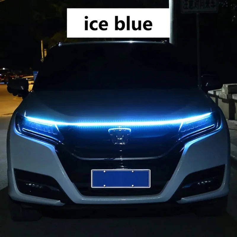 Luz Diurna Decorativa para Capô de Carro
