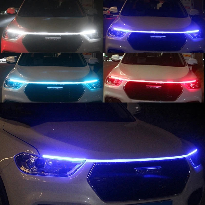 Luz Diurna Decorativa para Capô de Carro