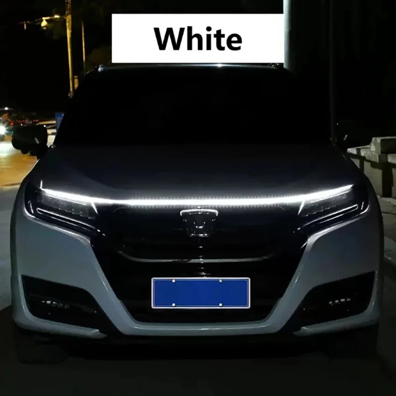Luz Diurna Decorativa para Capô de Carro